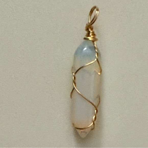 Brand New 5 Lovely Wire-Wrapped Gemstone Necklaces - Picture 5 of 11